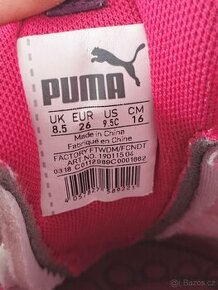 dětské boty Puma bílé vel.EUR 26 - 4