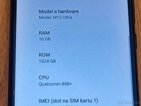 Smartphone M12 Ultra Dual SIM, 16 GB, 1 TB - 4