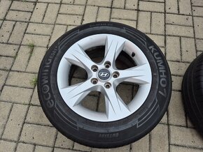 Originální letní sada kol Hyundai i40 16" s TPMS - 4