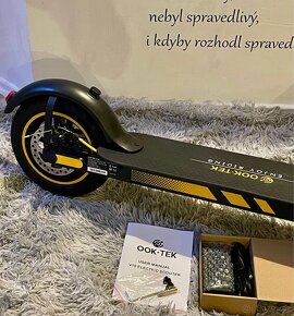 Nový smart e-Scooter/koloběžka . Lze zaslat - 4