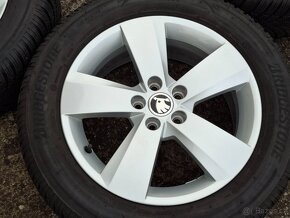 Zimní kola vč. Alu Škoda Nanuq 195/60 R16 - 4