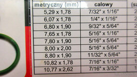 Sada těsnění o-kroužků 270ks MAR-POL v boxu - 4