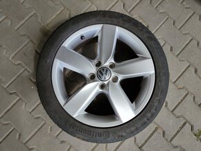 Alu litá kola BORBET 17" VOLKSWAGEN 225/45/17. - 4