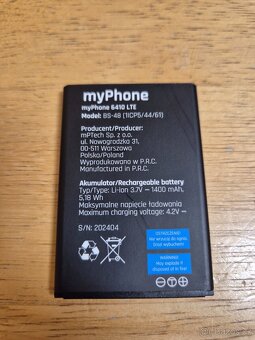 myPhone 6410 LTE, USB-C - černý - 4