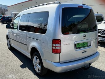 ►VW CADDY MAXI 2,0 TDI 4x4 - 7 MÍST, PARK. SENZORY, TAŽNÉ ◄ - 4