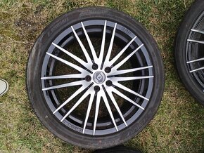 ALU Diewe 5x108 R19 + letní 245/40 - 4