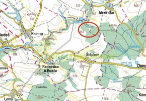 Prodej lesních pozemků k.ú. Radkovice u Budče, CP 2.730 m2 - 4