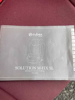 autosedačka cybex Solution M-FIX SL - 4