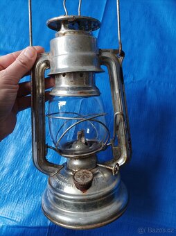 Petrolejová lampa Meva Czechoslovakia i se sklem - 4