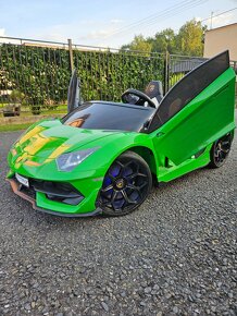 Elektrické autíčko Lamborghini pro 2 děti (dvě místa) - 4