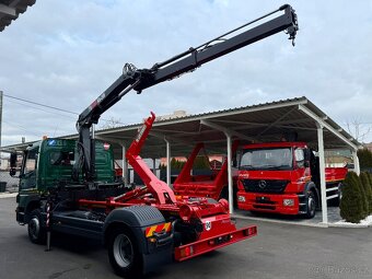 MERCEDES-BENZ ATEGO 1218 HÁKOVÝ NOSIČ HYDRAULICKÁ RUKA HIAB - 4