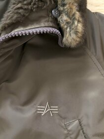 Bunda Alpha Industries N3B, hnědá, vel.XXXL - 4
