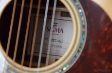 ŠESTISTRUNNÁ ELEKTROAKUSTICKÁ KYTARA Sigma Guitars DTC41E PP - 4