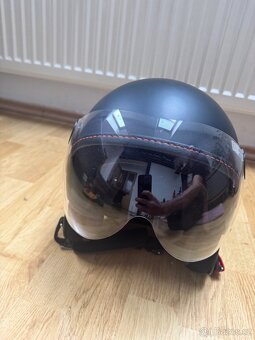 HELMA VESPA VISOR 4.0 ČERNÁ - 4