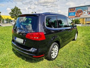 VW SHARAN 2.0TSI AUTOMAT - 7-MÍST - TAŽNÉ VÝHŘEV- 2xALU KOLA - 4