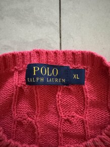 Ralph Lauren Polo červený svetr - 4