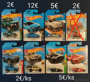 Hot Wheels mainliny na dlhých kartách - 4