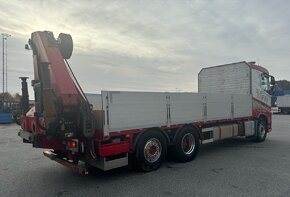 Volvo FM 500 6x2 valník s hydraulickou rukou - 4