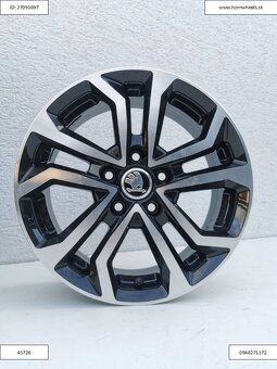 Škoda Octavia, Superb alu disky Dezent 5x112 R16 1213 - 4