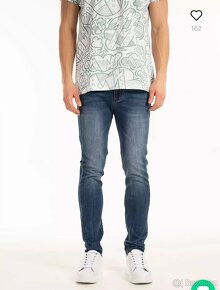 PÁNSKÉ DŽÍNY DENIM - slim - 4