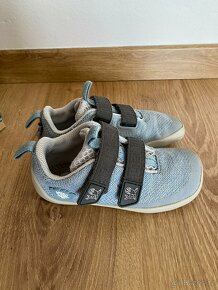 Barefoot tenisky Affenzahn Sneaker knit Happy Seal Lightblue - 4