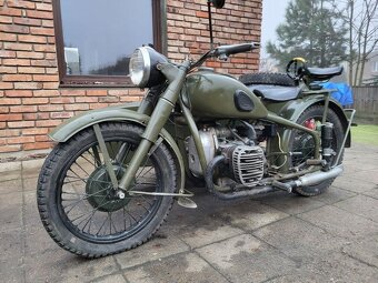 Dněpr,Ural M72 se sidecar - 4