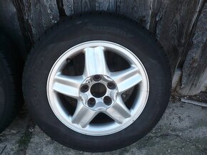 ALU disky originál OPEL - 15" + pneu 195/65 R15 - 4