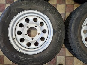 plechové disky 15 Suzuki  5x 139,7  + 205/70R15 96S - 4