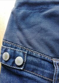 Těhotenská džínová sukně zn. C&A, vel. 40 - 4