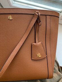 Lauren Ralph Lauren kabelka z kůže - 4