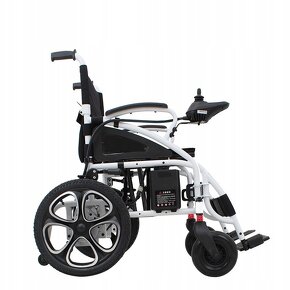 Elektrický invalidni vozik - skladaci 35kg do120kg NOVY - 4
