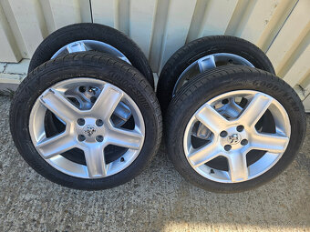 17" alu orig.Peugeot(4x108,ET 31)s pneu 205/50r17 - 4