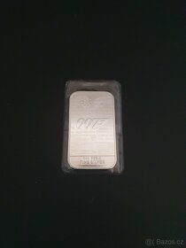 Stříbrný slitek James Bond - No time to die 1 oz - 4