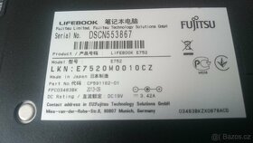 Fujitsu lifebook  E752 - 4