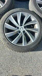 Originální Alu kola 5x112 8Jx18" ET 44 Škoda Superb - 4