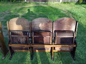 Dřevěné sedačky Tonet 9 kusů - 4