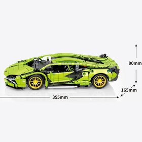 Stavebnice RC Lamborghini kompatibilní s LEGO - 4