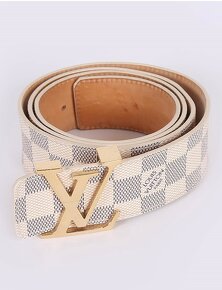 Louis Vuitton Damier Azur Canvas pásek, originál - 4