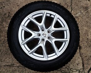 Alu kola originál Volvo XC60 5x108 R18 KRÁSNÁ SADA - 4