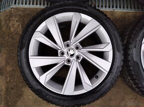 ZÁNOVNÍ zimní alu sada Škoda Fabia IV 17" 5x100 - 4