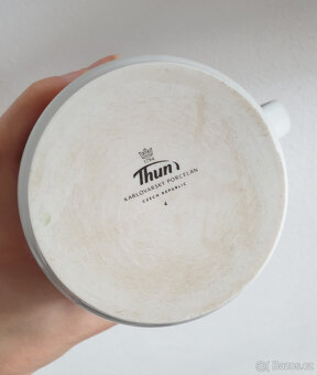 Tři Grácie porcelánový hrnek hrníček 350ml Thun - 4