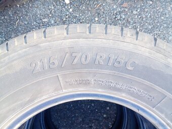 K prodeji 3 ks letních pneu v rozměru 215/70 R 15 C - 4