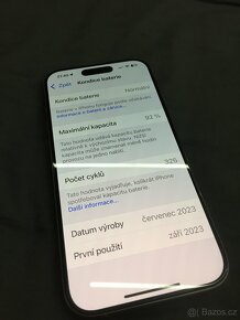 IPHONE 15 Pro 256GB  TITAN TOP STAV - 4