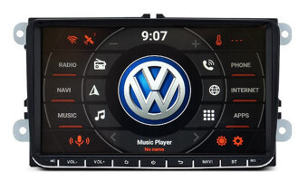 vw, škoda seat- 9" android13 s gps - 4