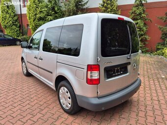 VW Caddy 1.9TDI 77kW,1maj,klima,bez koroze,senzory - 4