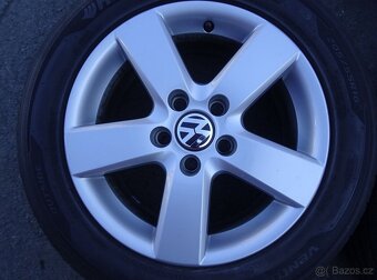 Alu disky origo Volkswagen, 16", 5x112,ET 50, letní pneu - 4