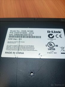 D-Link ethernetový switch • D-Link DGS-1016D - 4