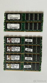 Operační paměti DDR DIMM RAM / 256MB, 512MB - 4