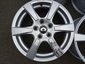 Alu disky Renault 16", 5x114.3, ET 50, šíře 6,5J - 4