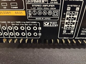 Fisher CA-540 + Fisher AD-530 - 4